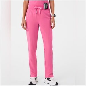 Figs Limited Edition HW Yola Scrub Pants in F*ing Pink. Size Small Tall. NWT.